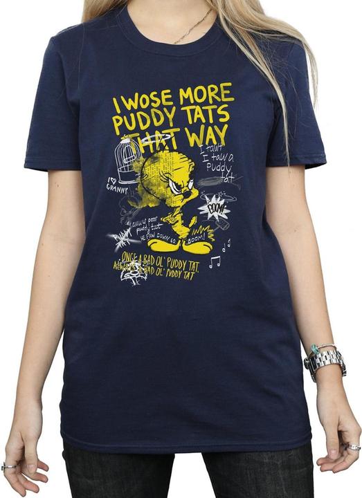 Image du produit Looney Tunes - T-shirt TWEETY PIE MORE PUDDY TATS - Femme (XXL)