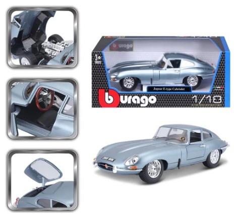 Actual product image Bburago Jaguar E Coupe