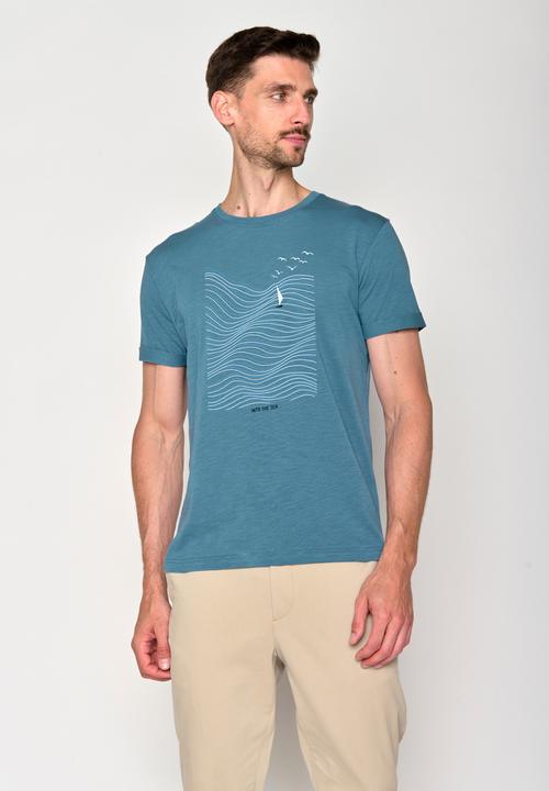 Actual product image Greenbomb Nature Sea Vibes Roll T-Shirt (XL)