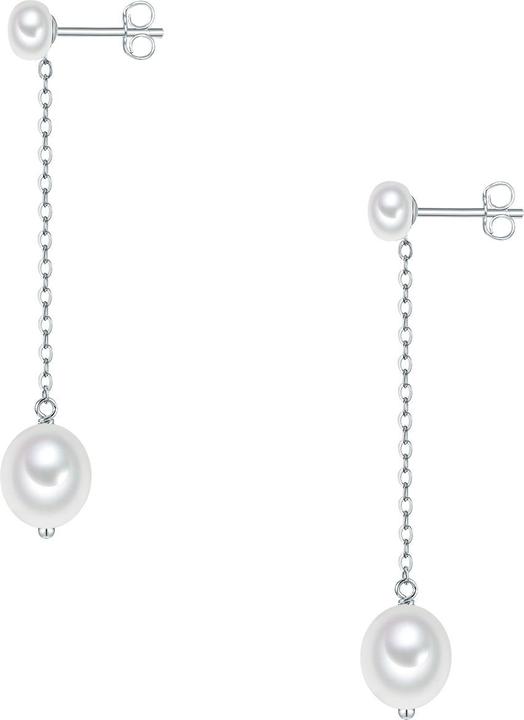 Produktbild Valero Pearls Damen Sterling Silber Süsswasser-Zuchtperle silber - 31638 (Perle, 925er Silber)