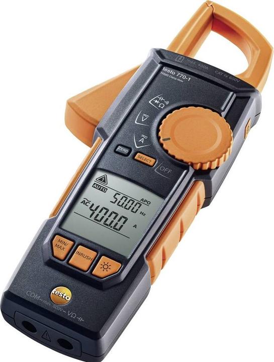 Actual product image Testo Current clamp, hand multimeter di (CAT IV 600V, CAT III 1000V)