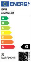 Etichetta energetica EVN IC6523060282750M Striscia di LED - IP65 - (Bianco, 5000 cm, Interno)