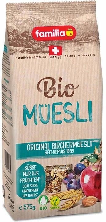 Produktbild familia Bio Birchermüesli 575g (638.33 g)