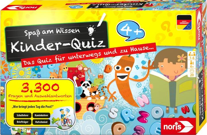 Image du produit Noris Quiz pour enfants intelligents (Allemand)