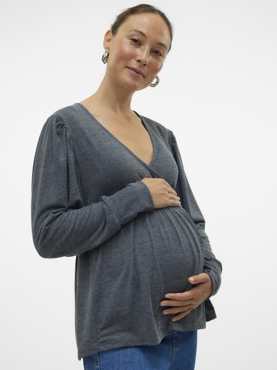 Image du produit Mamalicious Coupe normale Top col V Blouse (XL)