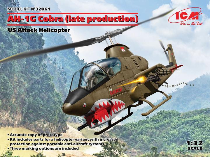 Produktbild ICM AH-1G Cobra (late production), US Attack Helicopter