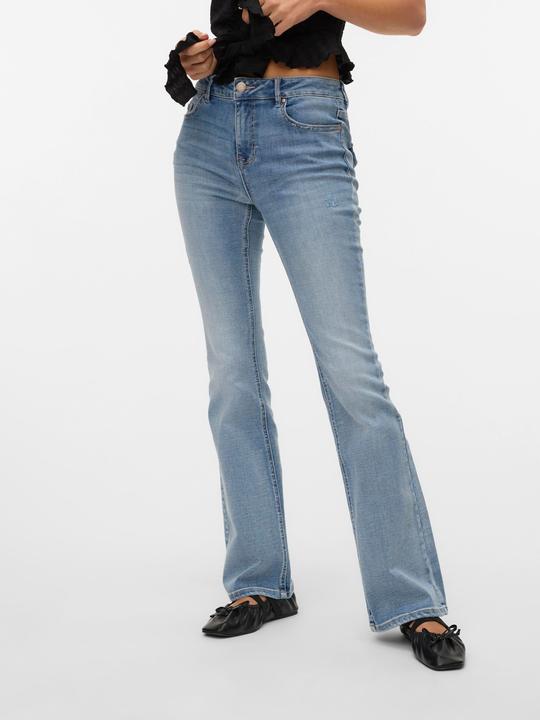 Produktbild Vero Moda VMFLASH Mid Rise Ausgestellt Jeans Ausgestellt (32)