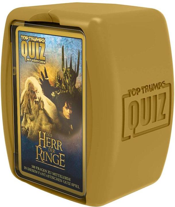 Immagine prodotto Winning Moves WIN46301 - Quiz Top Trumps: Il Signore degli Anelli - Gioco a quiz (DE), per 2 giocatori, a partire (Tedesco)