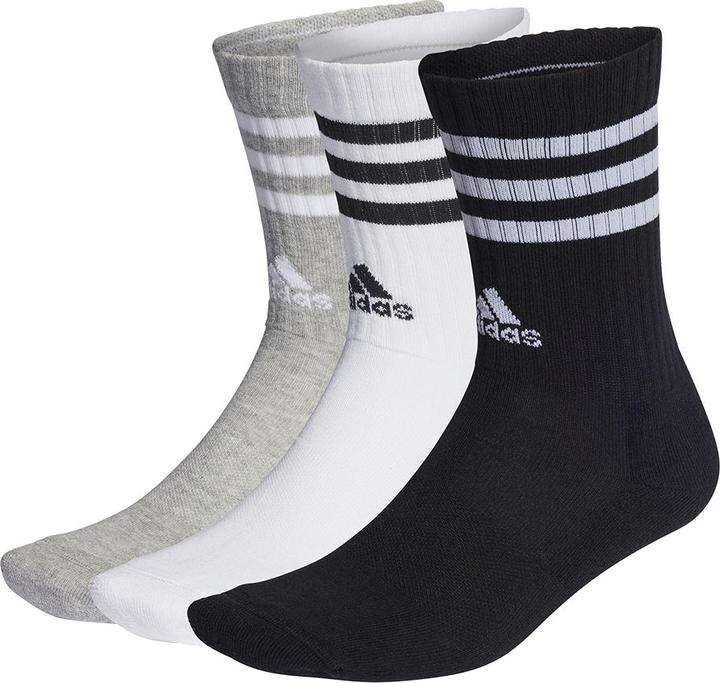 Immagine prodotto adidas Calzini 3-Stripes Cushioned Crew (3 paia) (46 - 48)
