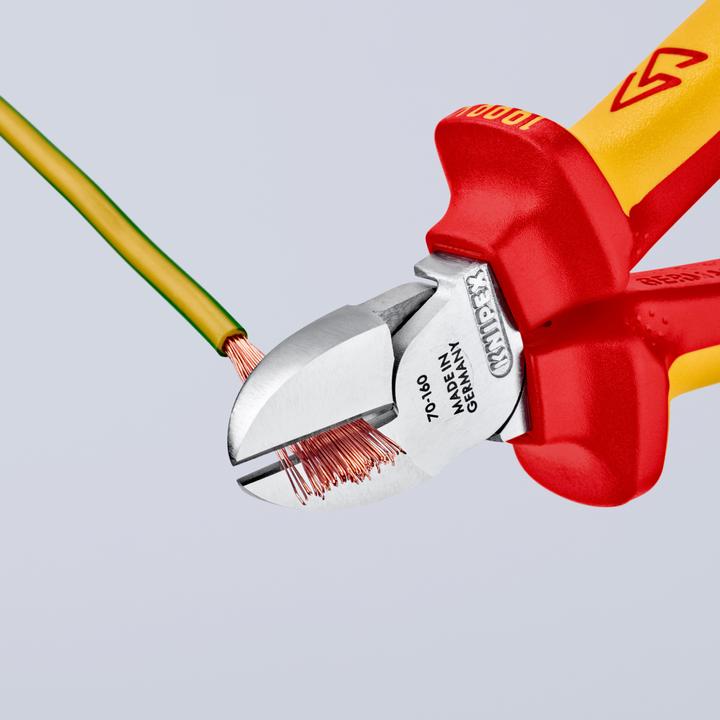 Actual product image Knipex Diagonal Cutter 70 06 160 SB (160 mm)