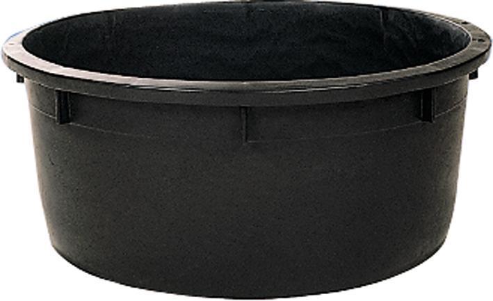 Image du produit S+W Seau spécial rond, noir 230 L (230 l)