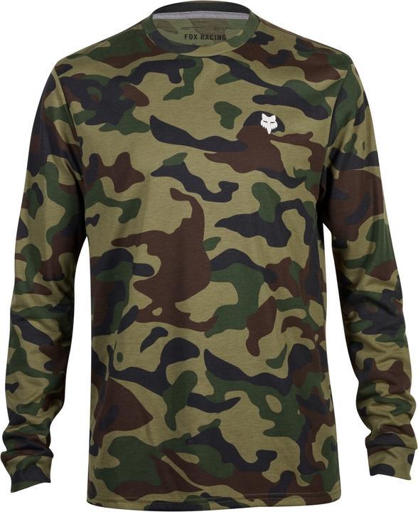 Actual product image Fox Tee 23 F-Head Ls Tech Green Cam S (S)