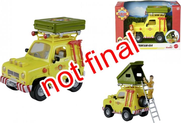 Actual product image Simba Sam off-road vehicle with roof tent