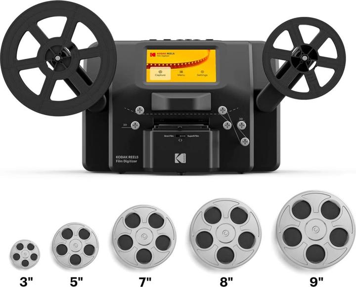 Actual product image Kodak Reel's Super 8mm Film Digitizer (Slide Viewer)