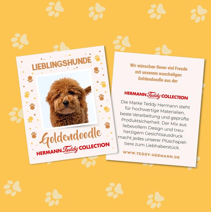 Produktbild Teddy Hermann Goldendoodle sitzend, ca. 30 cm (23 cm)