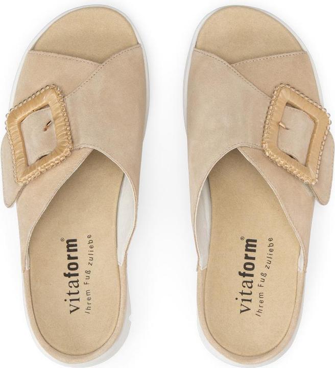 Actual product image Vitaform Pantolette Veloursleder Supersoft (40)