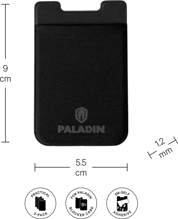 Immagine prodotto Paladin Copertina in neoprene per schede, 3 pezzi