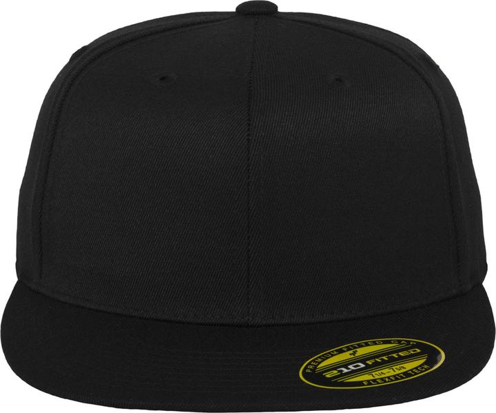 Actual product image Yupoong Flexfit Unisex Premium 210 Fitted Flat Peak Cap (S/M)
