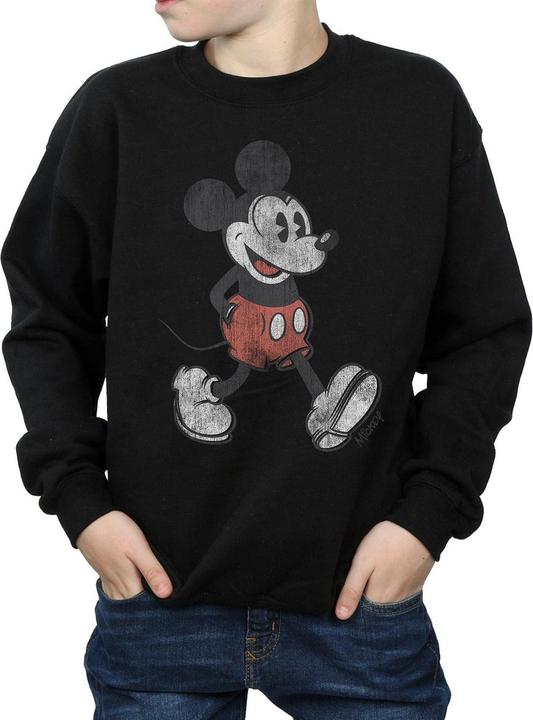 Immagine prodotto Disney Felpa in cotone Walking Mickey Mouse pour garçons (116)