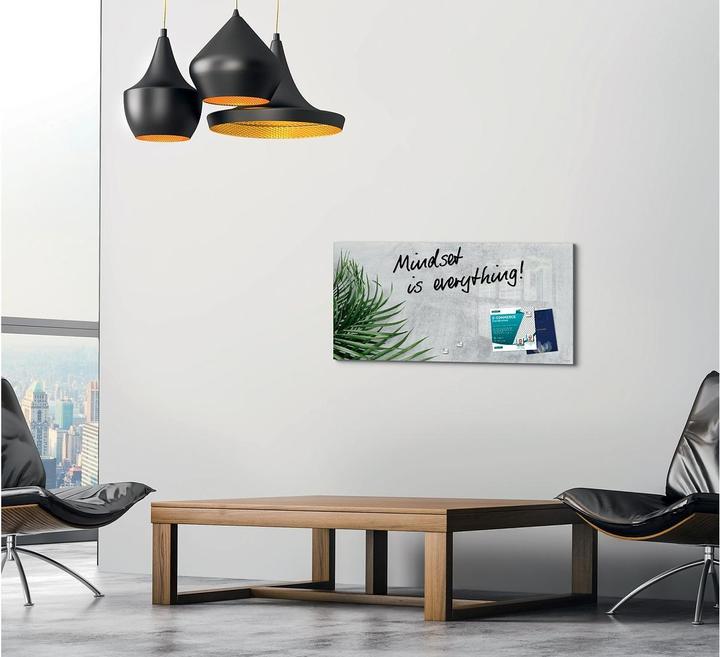 Immagine prodotto Sigel Lavagna magnetica in vetro Artverum con design (Calamita, 91 x 46 cm)