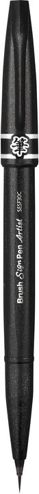 Actual product image Pentel Sign Pen Brush Artist (Black, 1 x)