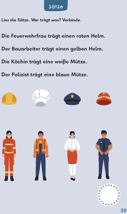 Image du produit Leserätsel für mutige Kinder - Polizei und Feuerwehr - Ab 6 Jahren (Allemand, Le coin de Janine, Ulrike Rogler, 2024)