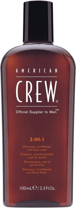 Actual product image American Crew Classic 3-IN-1 3.3 fl Travel Size (Body gel, 100 ml)