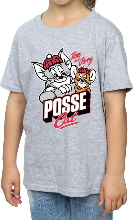 Immagine prodotto Tom & Jerry Posse Cat Maglietta Ragazze (128)