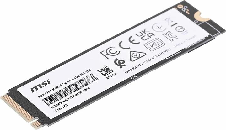Produktbild MSI Spatium M460 (1000 GB, M.2 2280)