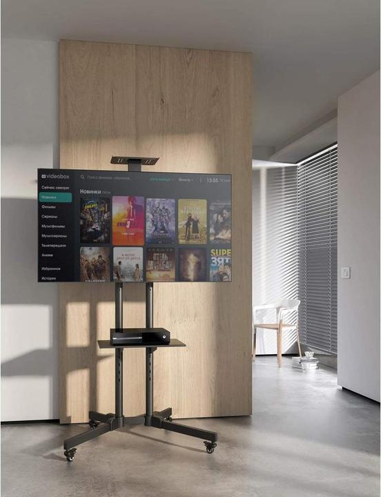 Immagine prodotto Manhattan 461238 Carrello TV 94,0 cm (37" 177,8 cm (70") Inclinabile (70", 60 kg)