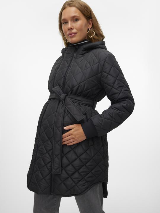 Image du produit Mamalicious Col rond Poignets côtelés Veste matelassée (XXL)