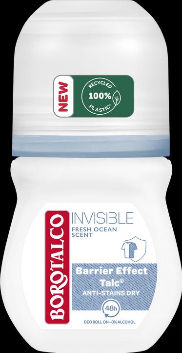 Borotalco Invisible Fresh (Roll-on, 50 ml)
