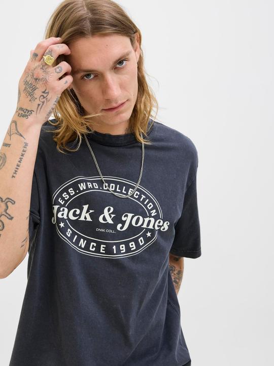 Produktbild Jack & Jones Jjedover Print Tee Ss Crew Neck (M)