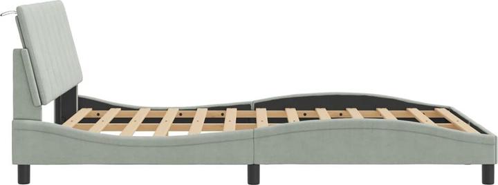 Immagine prodotto VidaXL Struttura letto con testiera in velluto (140 x 200 cm)