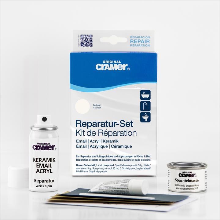 Image du produit Cramer Reparatur-Set bermudablau für Keramik, Email und Acryl (Bleu des Bermudes)