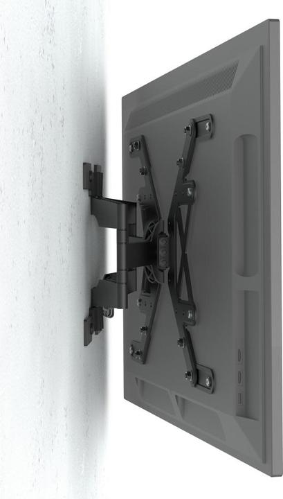 Image du produit Hama Support TV mural, pivotant, inclinable, extra-plat, 229 cm (90") à 40 kg (Mur, 90", 40 kg)
