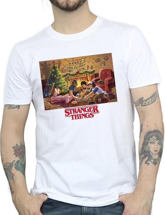 Produktbild Netflix Stranger Things Christmas Gathering TShirt (M)