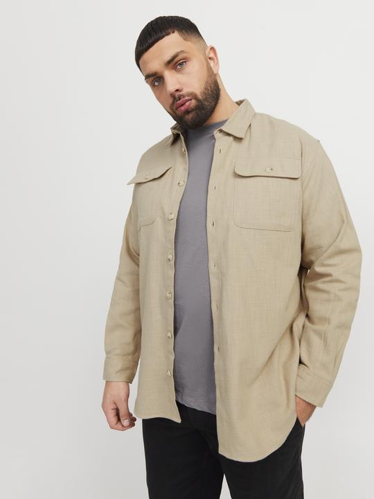 Produktbild Jack & Jones Plus Size Comfort Fit Overshirt Overshirt (6XL)