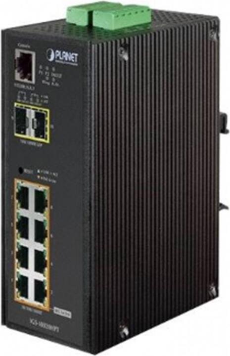 Actual product image Planet 8-Port Ind.SFP Managed Switch (8 Ports)