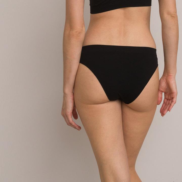 Image du produit La Redoute Collections Maxi slip sans couture Milky (S, Une unité par pack)