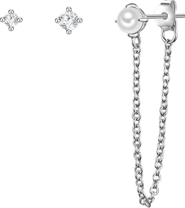 Glanzstücke München Damen Sterling Silber Süsswasser-Zuchtperle silber - 26627 (925er Silber)