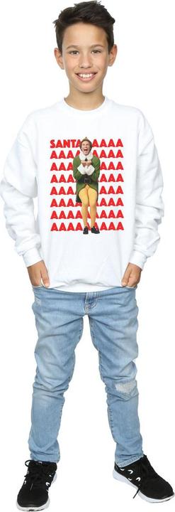 Immagine prodotto Elf Buddy Santa Scream Felpa Ragazzi (152, 158)