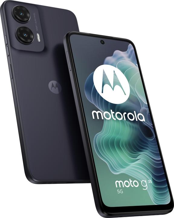 Produktbild Motorola Moto G35 (256 GB, Midnight Black, 6.72", SIM + eSIM, 50 Mpx, 5G)