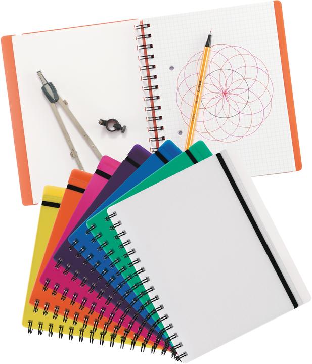 Immagine prodotto Kolma Quaderno Easy A5 a scacchi incolore (A5, Quadretti, Copertina rigida)
