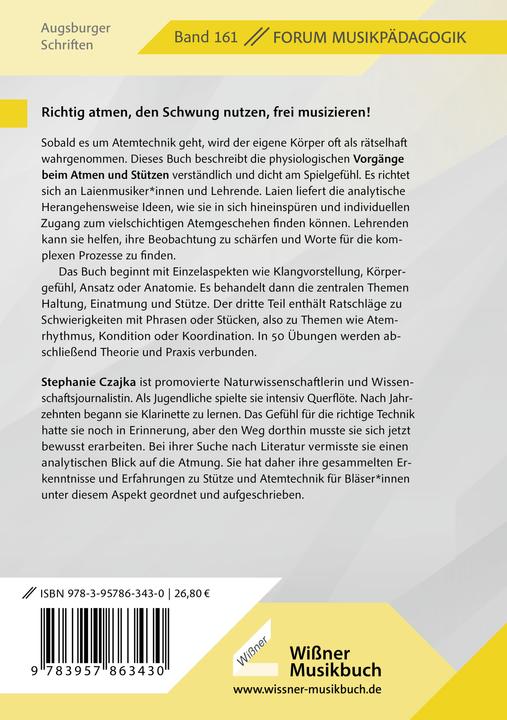 Image du produit Atemtechnik (Allemand, Stéphanie Czajka, 2025)