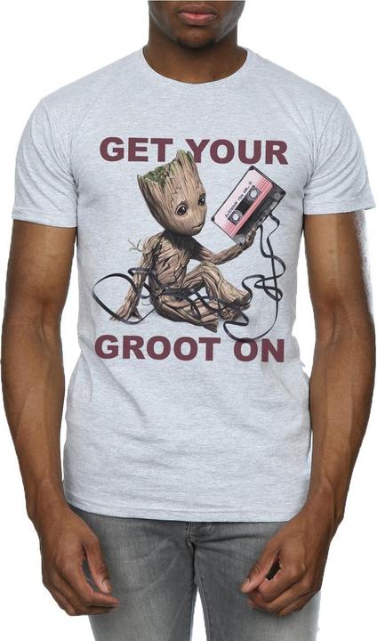 Actual product image Mens Guardians Of The Galaxy Get Your Groot On T-Shirt (S)