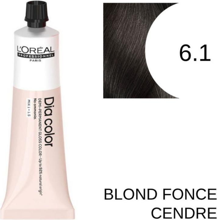 Image du produit L'Oréal Paris Loreal DIA Color 6,1 Blond foncé cendré 60 ml (6.1 frêne blond foncé)