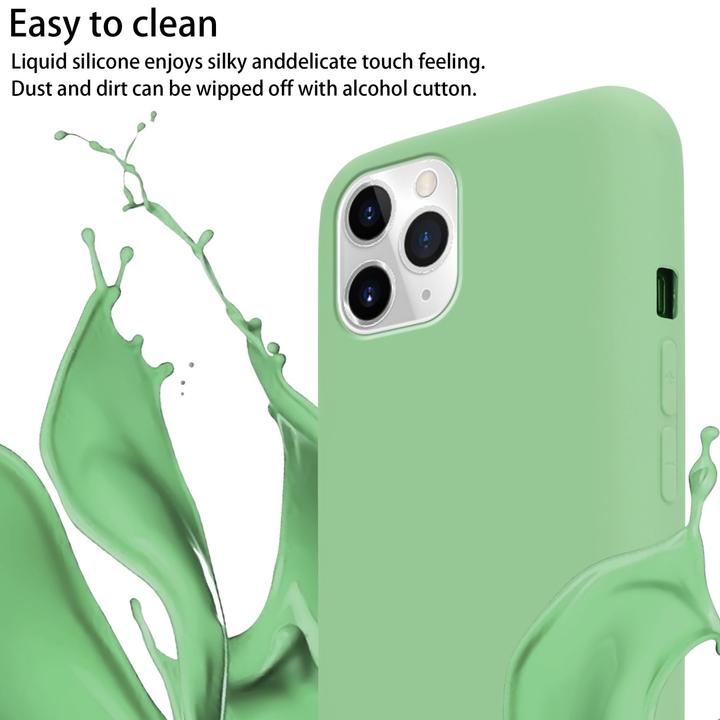 Actual product image Cadorabo TPU Cover Mobile Phone Chain Liquid (Apple iPhone 11 Pro Max)