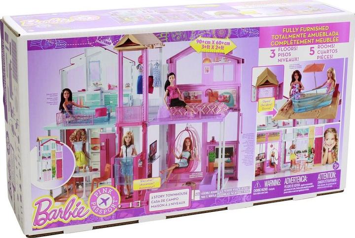 Immagine prodotto Barbie Casa di città a 3 piani