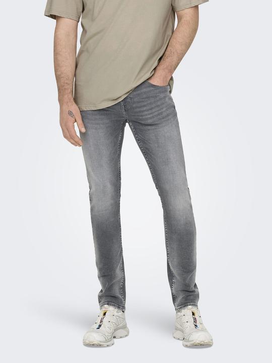 Produktbild Only & Sons Slim Fit Niedrige Taille Jeans Slim Fit Jeans (W32/L32)